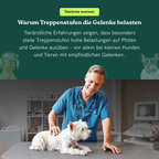 Treppenrampe Herbert für Welpen und kleine Hunde