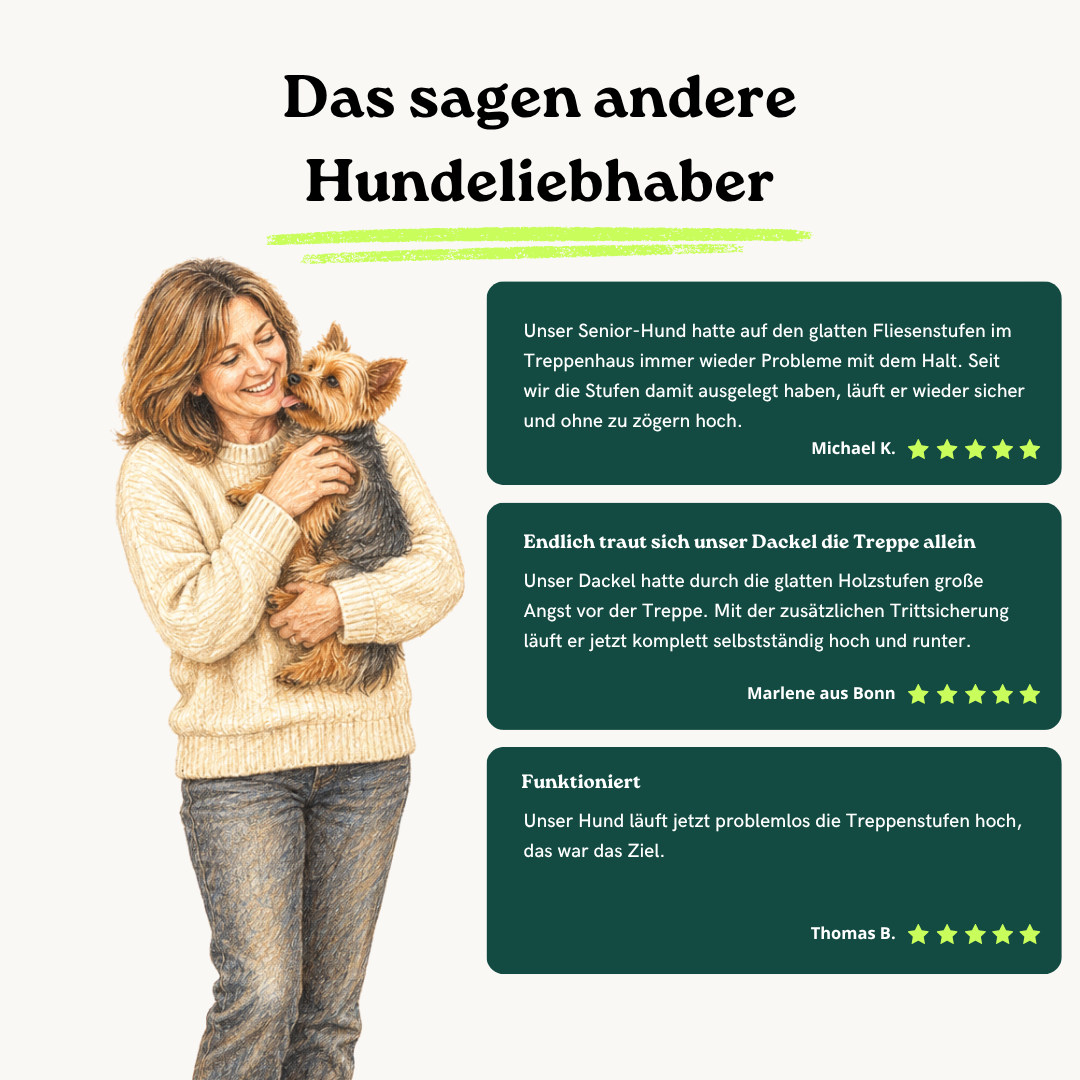 Treppenrampe Herbert für Welpen und kleine Hunde