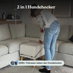 2 in 1 Hundehocker Luna - Beige